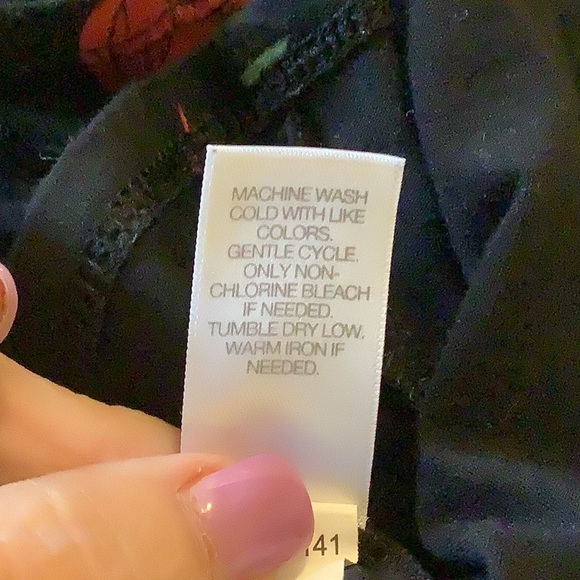 JJill Pima Cotton A-Line Dress w/Pockets - Picture 4 of 5